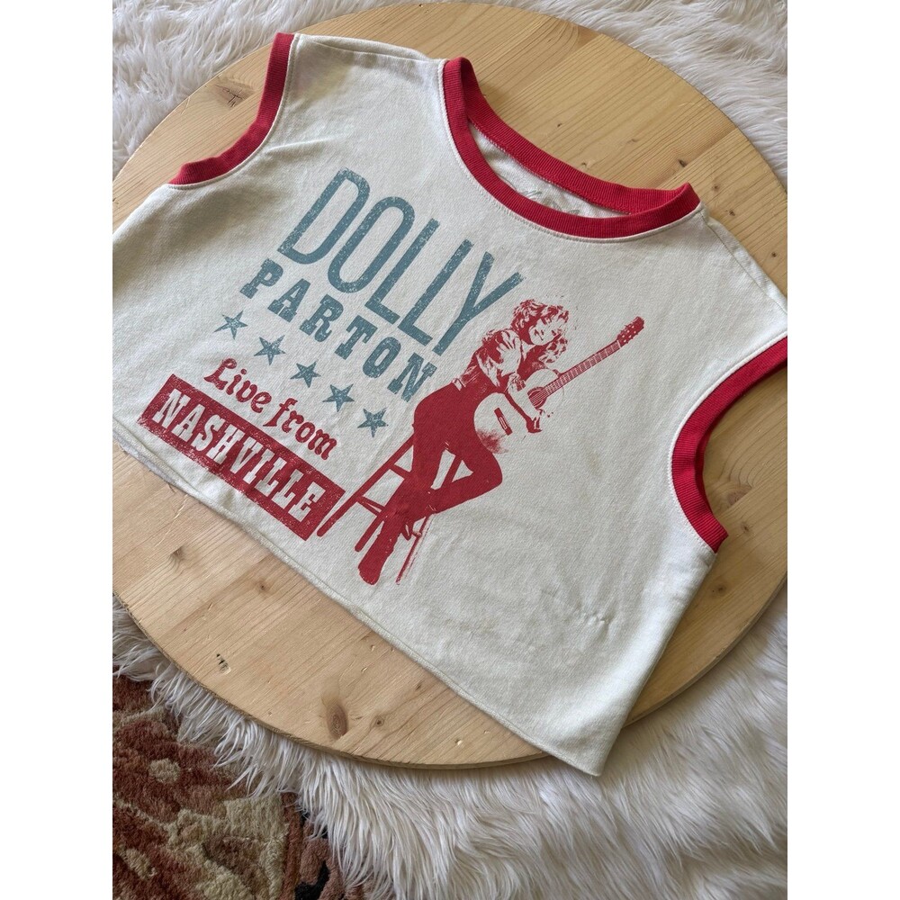 Dolly Parton cropped shirt - Picture 2 of 7